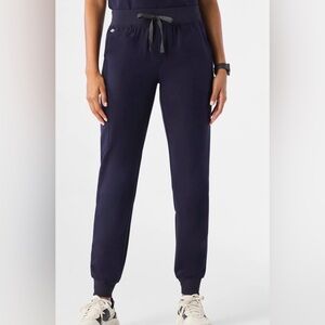 Figs Women’s Zamora Jogger Scrub Pants, Navy, Size Small